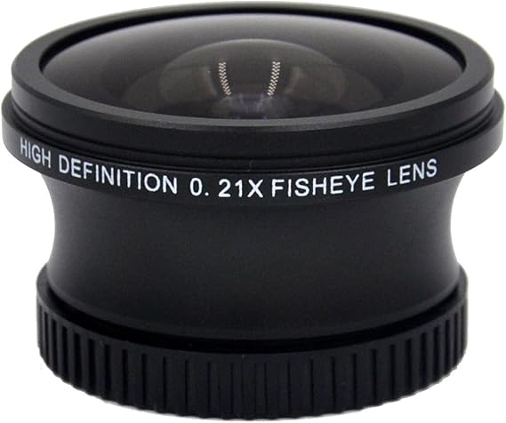 0.21x High Definition Fish-Eye Lens (30mm) for Sony Handycam HDR-CX110