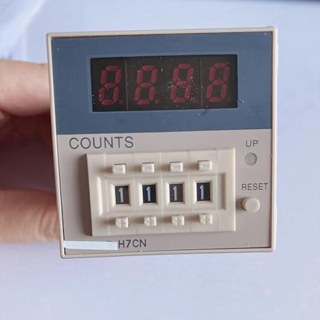 Counter Timer H5CN-XAN H5CN-XBN H5CN-XCN H5CN-XDN H5CN-XANS-Z H7CN-XLN H7CN-XHN H7CN-XHNS 100-240VCA 1Pcs(H5CN-XBN-Z)