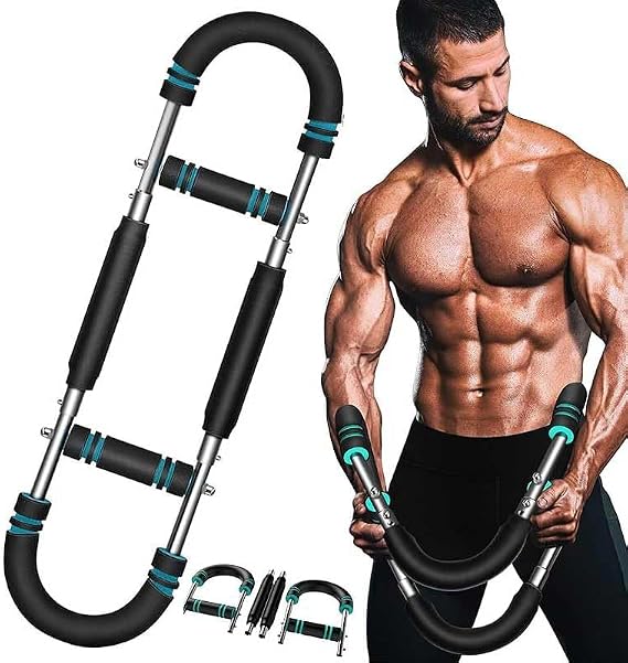 Twister Arm Trainer - Adjustable 3-Resistance Levels Chest,Arm,Shoulders,Backs,Inner Thigh Workout Equipment for Men&Women,Home Gym Strength Trainer with Anti,Fitness Equipment for Strength Training.