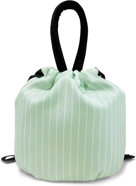 Lunch Bag, 5-7L Ultra-Light Portable Drawstring Lunch Tote with Multiple Pockets for Women & Men, Compact Bag for Work, Office, Hiking & Daily Use