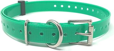 Replacement Strap for SportDOG Collars - 34 Wide Ultra-Durable Dog E-Collar Replacement for Training, Bark, Shock, Electric, and GPS Collars - 28 Adjustable Length SportDOG Neon Green