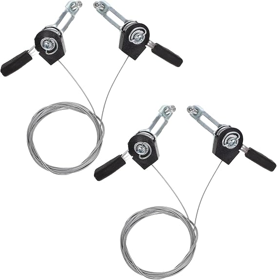 CLISPEED 2pcs Controller Metal Brake Controller Bike Shifter Friction Shifter Levers Replacement Bike Gear Professional Bicycles Shifting Tool Major Rope