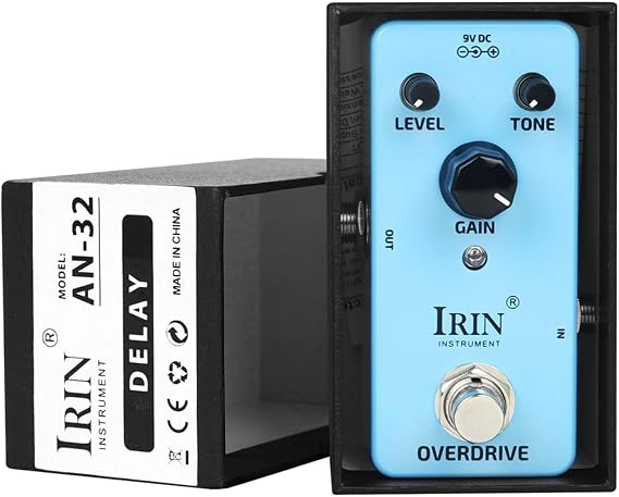 Effects Pedal,IRIN Guitar Effects Pedal, Overdrive Monoblock, Digital Analogue Noise Reducer