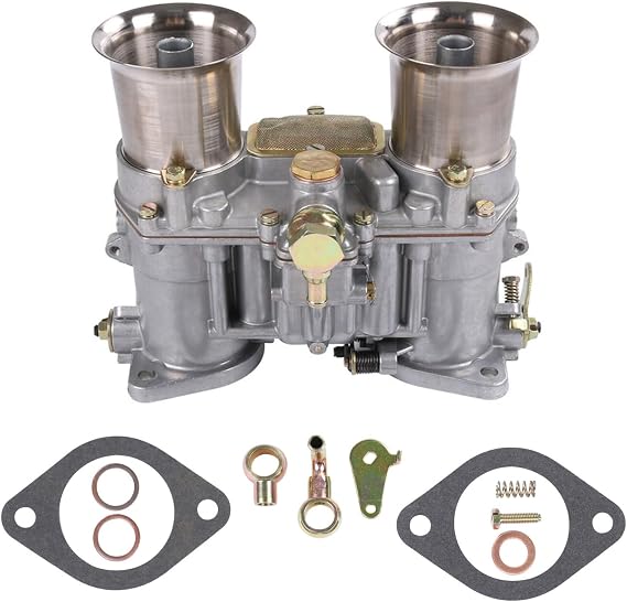 Carburetor Carb Fit For Weber 48 IDA 48IDA Vertical Carb, Replace OE Number 19030.018 ROD 19030.015 with 2 Gaskets
