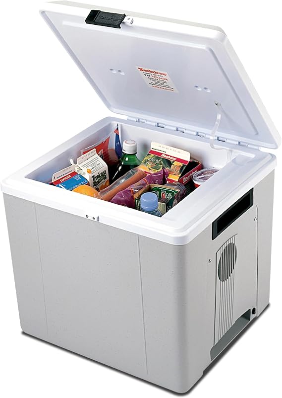Koolatron 12V Iceless Cooler & Warmer Portable Electric Cooler / Nevera Portatil Electrica for Car Truck Camper Boat, Hard Sided Mini Fridge for Camping Picnic Travel Lunch Food Drinks Office 29 qt