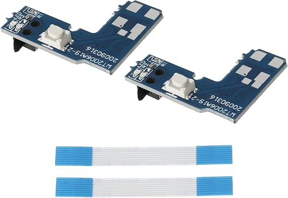 2PCS Game Console Power Switch Board Compatible with Sony PS2 Slim SCPH 7000 Series with Ribbon Flex Cable Gaming Console Power Control Board