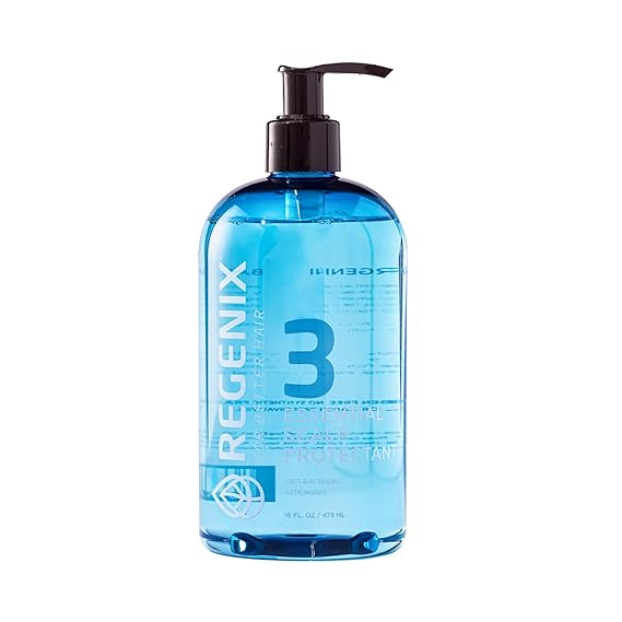 Regenix Essential Scalp Protectant Enhances Natural Hair Growth, Deters Bacteria, Improves Circulation, SLS and Paraben Free, 16 Fl oz