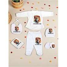 Modern Aslan Bebek Hastane Çıkışı Kız Bebek Erkek Bebek Hastane Çıkışı Yenidoğan Bebek Kıyafetleri Beyaz Yeni Doğan Unisex, LH923807492385235123