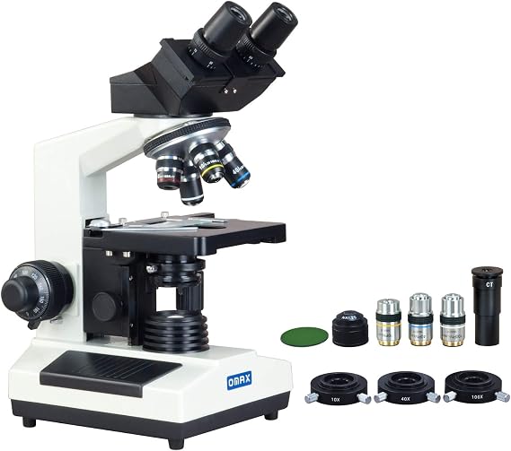 OMAX M827-PHD-C02 Phase Contrast Compound Biological Binocular Microscope