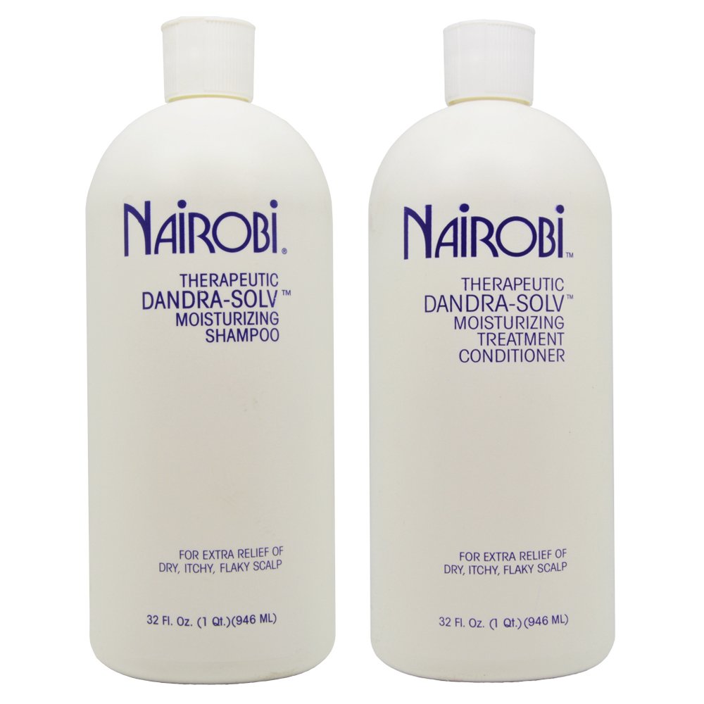 Nairobi Dandra-Solv Moisturizing Shampoo & Conditioner 32oz Duo set"