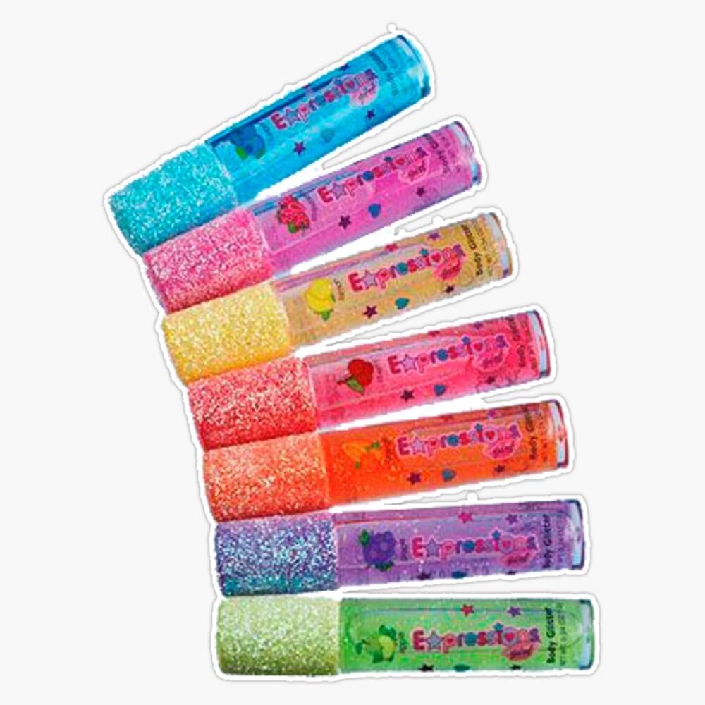 MAGNET Lip Gloss - Kidcore Magnetic Vinyl Sticker Decal Magnet 5"