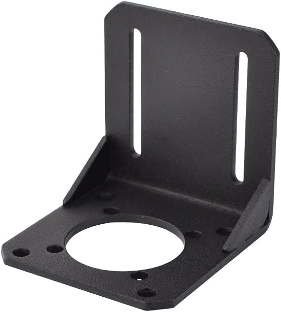 STEPPERONLINE NEMA 23 Stepper Motor (Economy Geared Stepper Motor) Alloy Steel Mounting Bracket ST-M2
