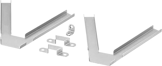 IKEA Billy Corner Hardware, Galvanized