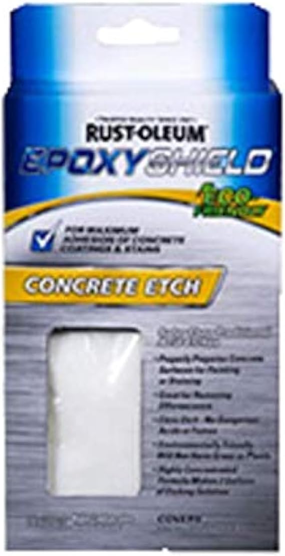 Rust-Oleum 238475 Concrete Etch, 1 Pack, White