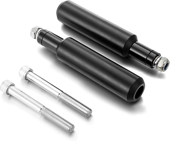 Mofun 5.5" Upper Shock Mount Frame Sliders Fit for Harley Dyna Sportster