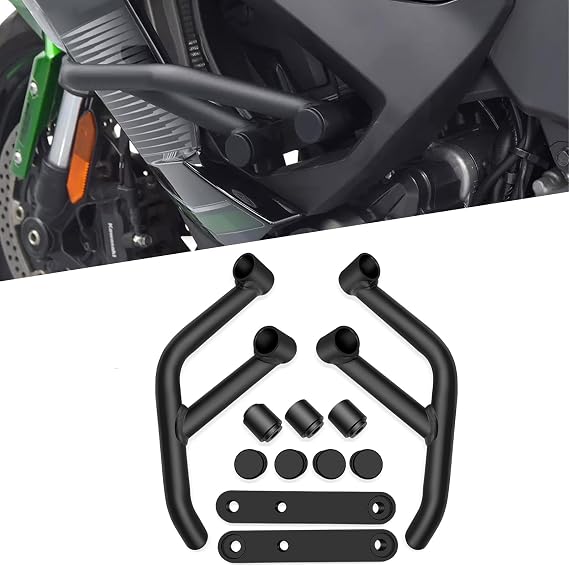 For 2025 2026 ninja1000sx ninja1100sx 2021 2022 2023 2024 engine guard new motorcycle bumper ninja 1000sx Engine Shield Anti -Collision Rod Protecting Framework Kit