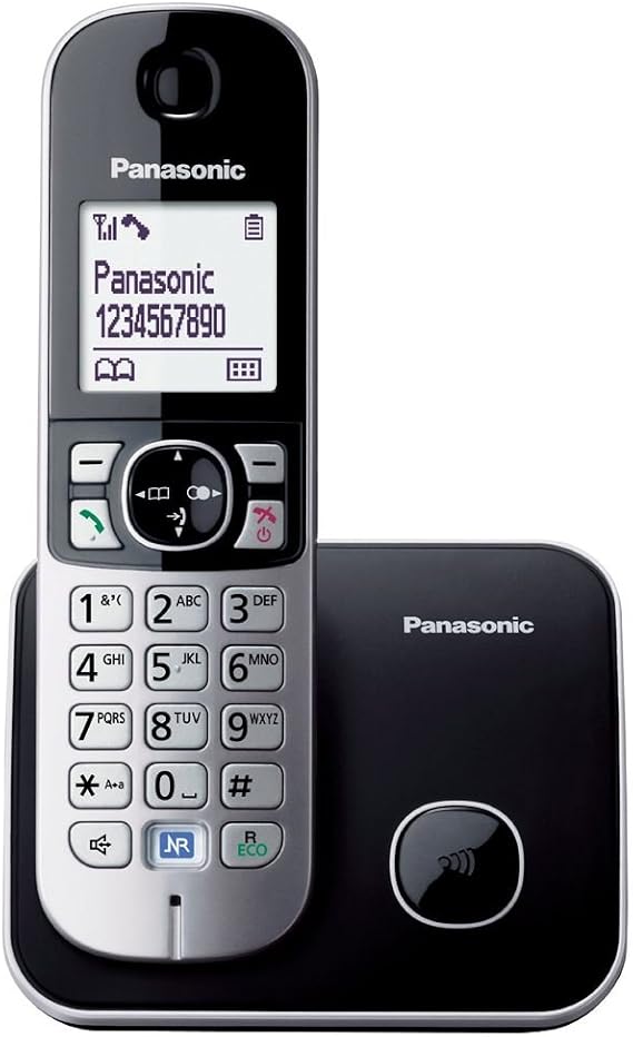Panasonic KX TG6811 Dect Telefon-Siyah Dect Telefon, Siyah