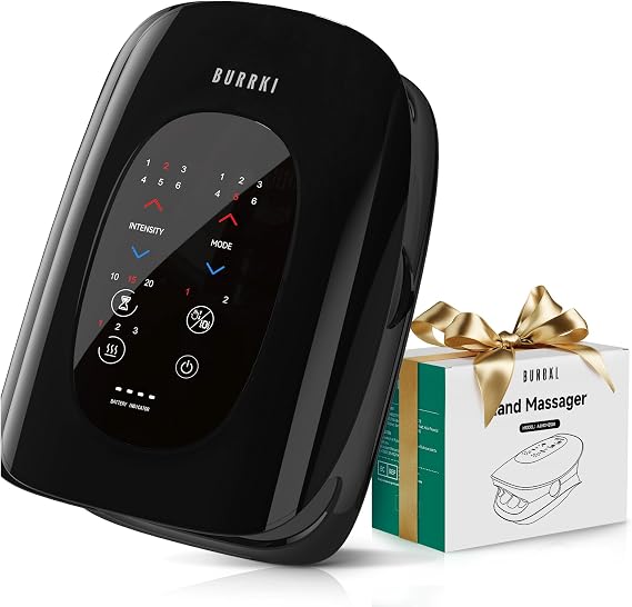 Hand Massager with Heat, Finger Separation & Stretching Massage