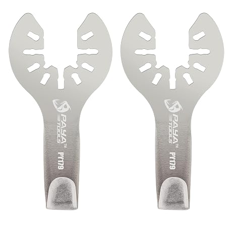 Hooked Cutter Blade for Precision Work - Planked Deck Caulking Removal for Clean Cuts in Tight Spaces(2-Pack)