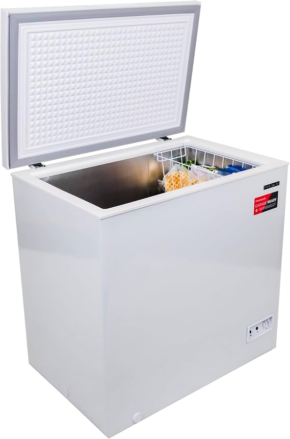 ARCTIC CHEF ACFRF710-WHITE Chest Freezer, Up to 197 L, 7 Cu. Ft. Capacity, White