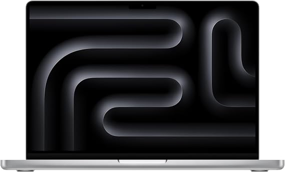 Apple 2023 MacBook Pro Laptop M3 Pro chip with 11core CPU, 14core GPU: Built for Apple Intelligence, 14.2-inch Liquid Retina XDR Display, 18GB Unified Memory, 512GB SSD Storage; Silver