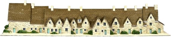 Aedes Aedes1601 Bibury Arlington Row Model Kit