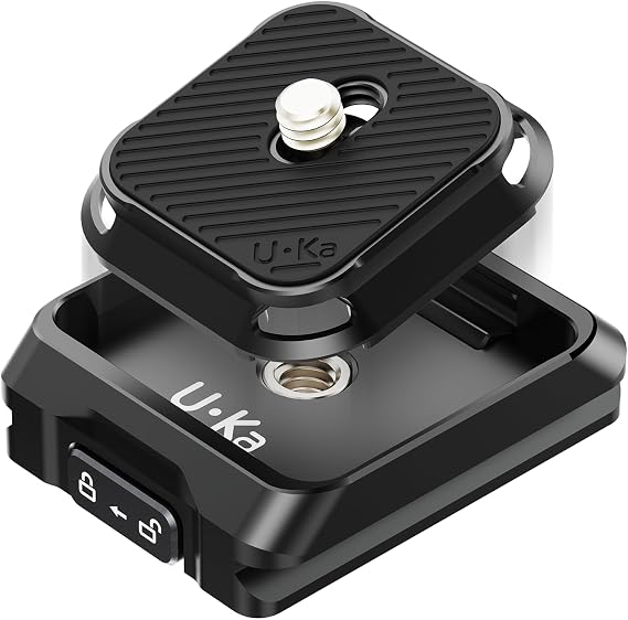 ULANZI UKA01 Camera Quick Release Plate, Tripod Mount Camera Adapter Kit