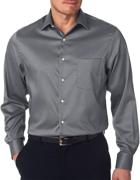 Van Heusen Men's Solid Stylish Woven Shirt