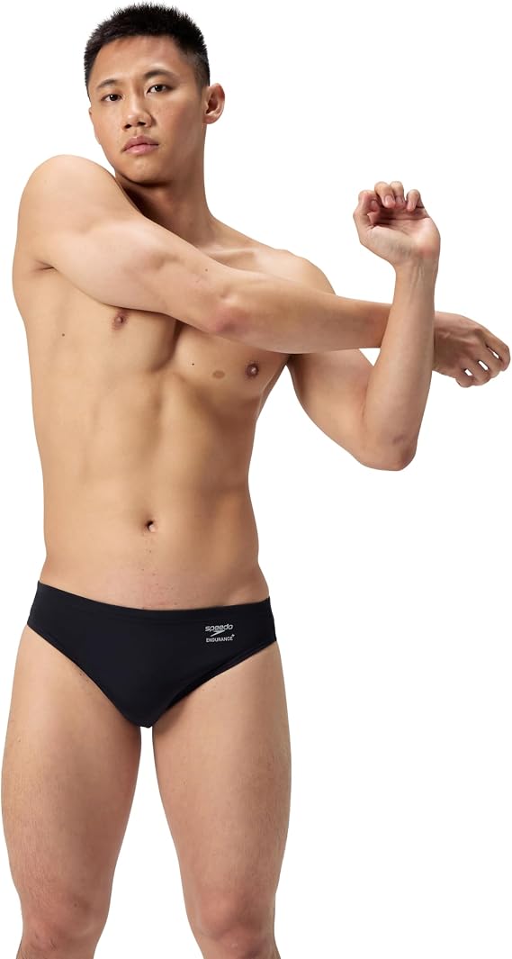 Speedo Men's Swimsuit Brief 2" Outseam Endurance+ Solid Adult Club Training