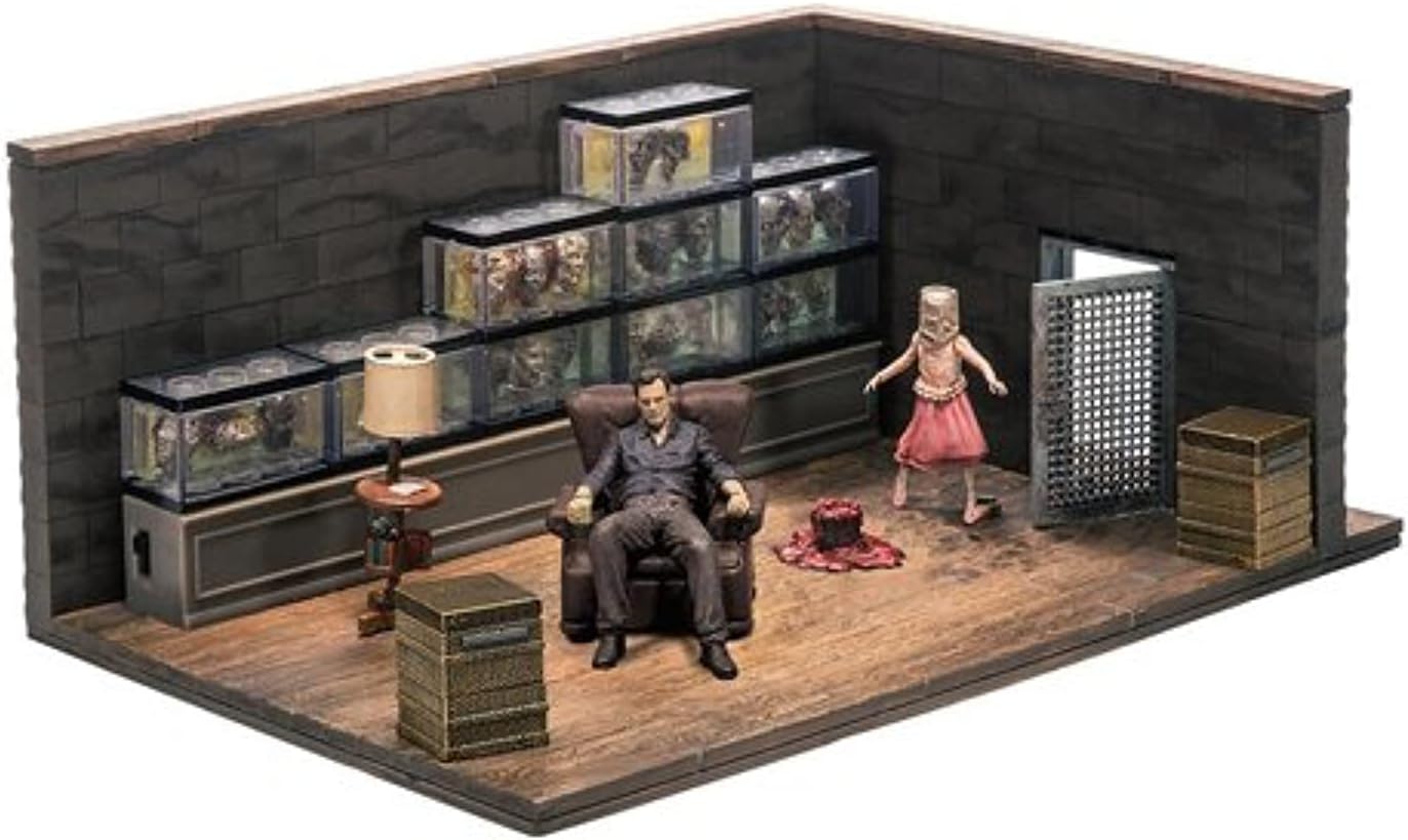 McFarlane Toys Building Sets -The Walking Dead TV The Governor's Room Building Set