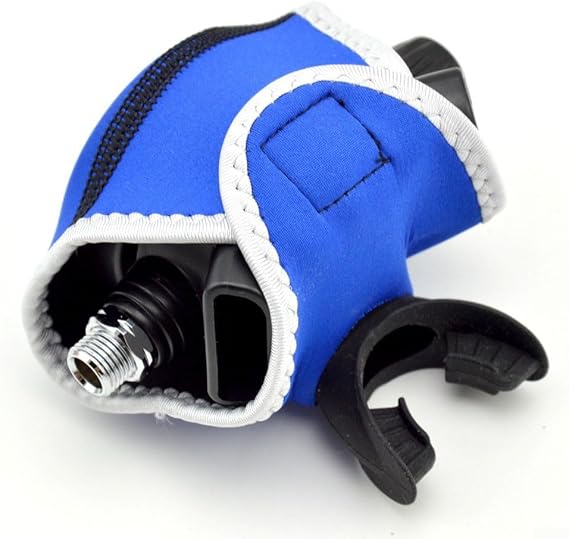 Scuba Regulator Protector Neoprene Second Stage Cover Diving Equipment Storage Case Underwater Gear Protection Sleeve Snorkeling Dust(Blue)
