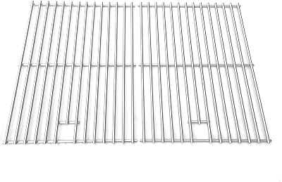 Stainless Steel Cooking Grates for Charmglow 810-7450-s, Nexgrill 720-0057-3b, Perfect Glo, Turbo 3-Burner, 720-0057, Captn Cook CG3CKWN, CG3CKW, CG3CKWN Gas Grill Models, Set of 2
