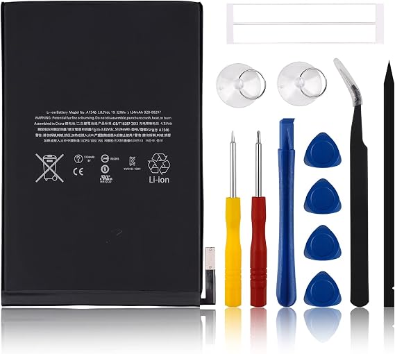 Replacement Battery A1538 A1546 Compatible with iPad mini 4 4th A1538 A1550 A1546 with Tools