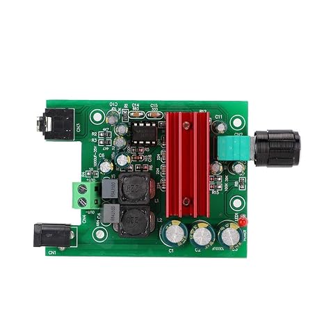 Digital Amplifier Board, TPA3116 8-25VDC 100W Mono Power Subwoofer Digital Amplifier Board Module with NE5532 OPAMP