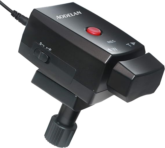 AODELAN Zoom Control Remote Controller for Camcorder Lanc Terminal Tripod Record Zoom Video for Sony NX5C, 190P, 150P, 198P, VX2000E/Canon XL1S XL2 XHA1 XM1 XM2 /Panasonic DVC33 DVC63 Camcorders