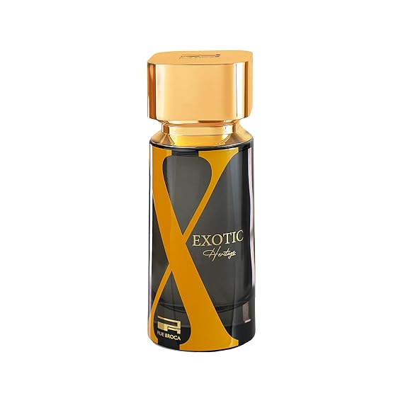 Rue Broca Exotic Heritage Pour Homme Eau de Parfum for Men, 3.4 Fl. Oz Captivating Woody, Earthy & Fruity Fragrance for Modern Men
