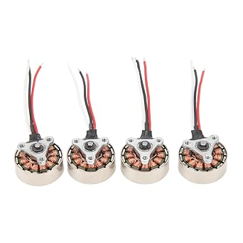 4PCS High Performance 1503 Brushless Motors, Compact and Lightweight for 4 Axis RC Airplanes, Ensuring Powerful and Efficient