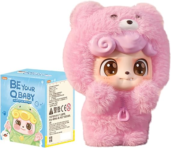 Anime Blind Box, Cute KKV Be You Q Baby Series 4 Inches Blind Box Figure, Collectable PVC Figure for Birthday Gifts (1PC)