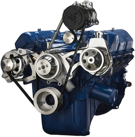 Serpentine System for Ford 400 Engines - Alternator, Power Steering & A/C Applications