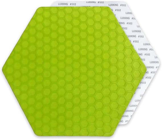 Rokia R Surf Traction Pad 10PCS Anti-Slip Silica Gel for Longboard & Skim | Self-adhesive Design for Easy Install Enhances Foot Traction and Stability - Perfect for Surfing and Skimboarding