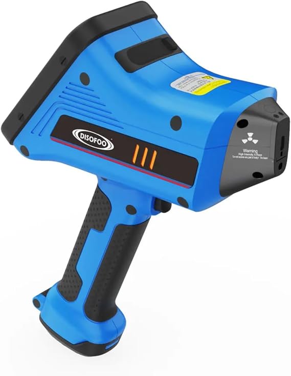 Handheld XRF Analyzer, High-Precision 25 Element Detection, Portable Precious Metal & Industrial Material Tester, Fast & Non-Destructive Analysis, 50KV/200uA X-Ray Fluorescence