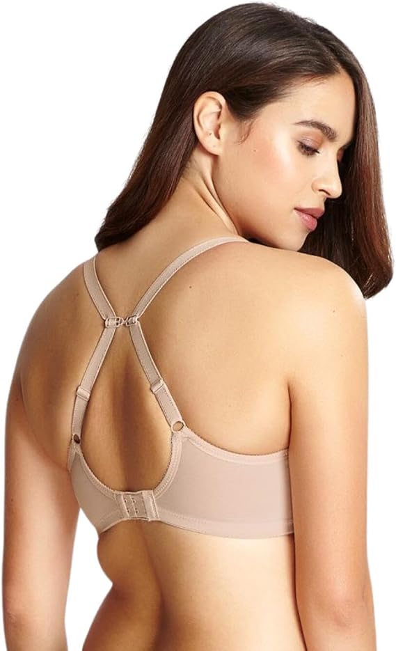 Panache Women's Cari Spacer Bra Lightweight T-Shirt Bra with J-Hook & Breathable Padded Cups