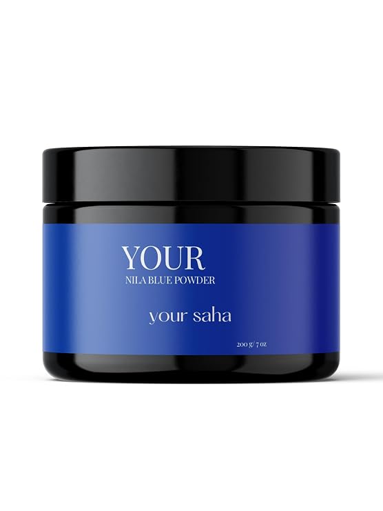 Your Nila Blue Powder Traditional Moroccan Blue Nila Powder For Face & Body Mask