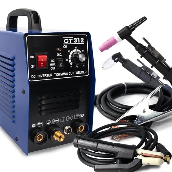 CT312 3 in 1 TIG MMA CUT Welders Inverter Welding Machine 120A TIG/MMA 30A PlaCutter Portable Multifunction Welding Equipment 220V