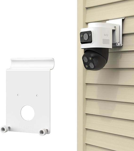 ビニールサイディングマウント eufy 4K NVR S4 Max対応 耐候性アルミニウム合金マウント ドリル不要 1パック