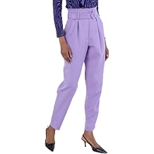 Moschino Ladies Violet Straight Leg Trousers, Brand Size 40 (US Size 6)