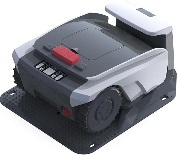 Robot Lawnmower for Gardens up to 1500m2 3D Obstacle Avoidance, Intelligent Path Planning, No-Entry Zone Setting, Logical Cutting