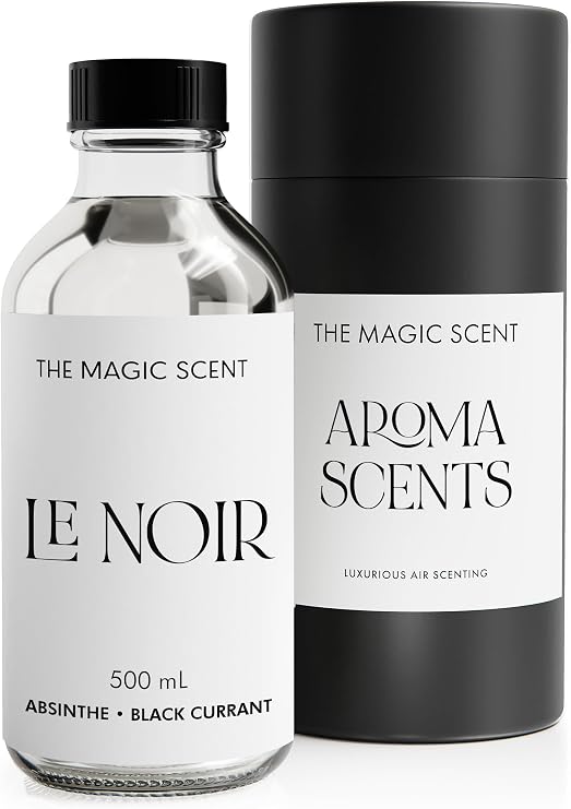The Magic Scent Le Noir Oils for HVAC, Cold-Air, Ultrasonic Diffuser - Inspired by The Edition Hotel, Miami - Essential Oils for Aromatherapy (500 ml)