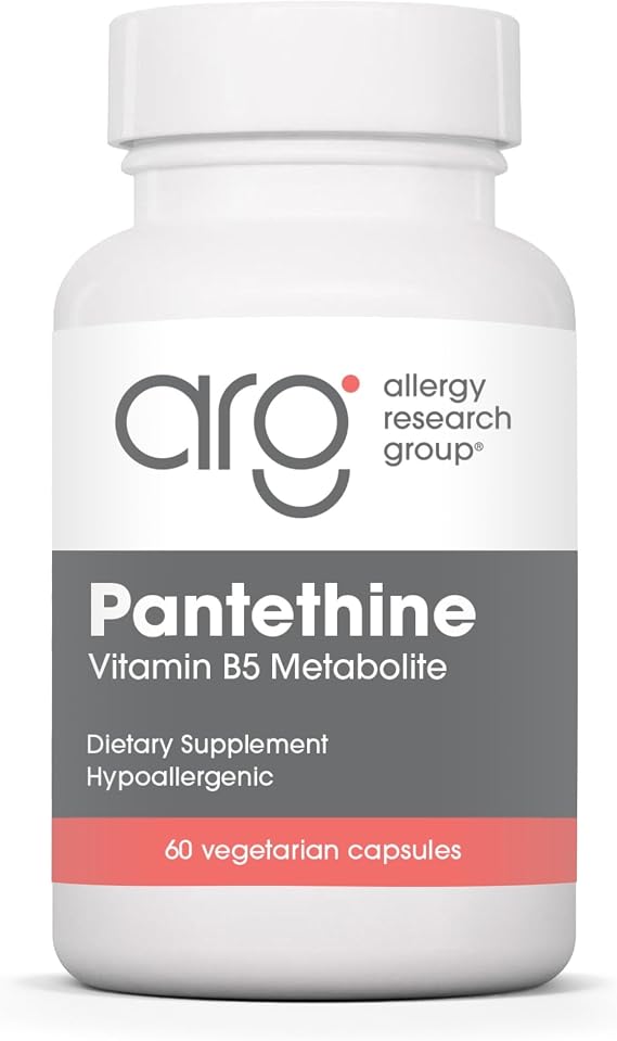 ARG Pantethine Vitamin B5 Metabolite 660 mg, 60 Capsules