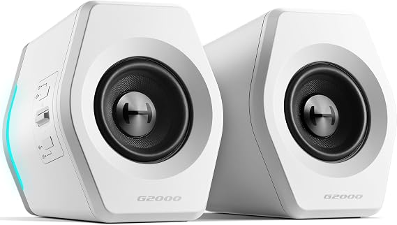 Edifier Edifier 32W G2000 RGB 2.0ch PC Gaming Speaker Compact High Sound Quality | Compatible with PS5 Pro/PS5/PS4/Switch 2/Switch and Other Game Consoles | Built-in Amplifier Active Cutting-edge